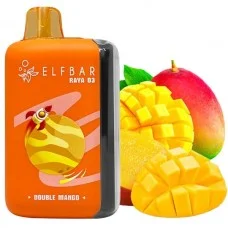 Одноразовая электронная сигарета Elf Bar RAYA D3 Double Mango (Дабл Манго) (25000 Затяжек)